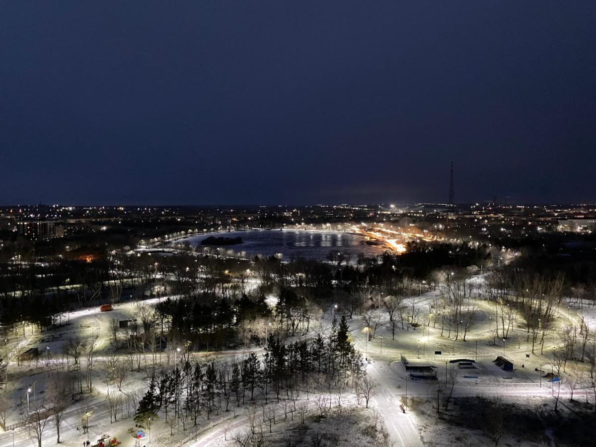 Люкс В Жк Green City Park Karaganda Ngoại thất bức ảnh